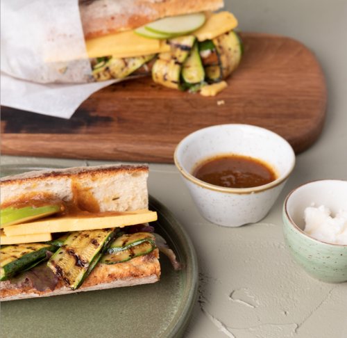 Plant-Based Ploughman’s Sandwich