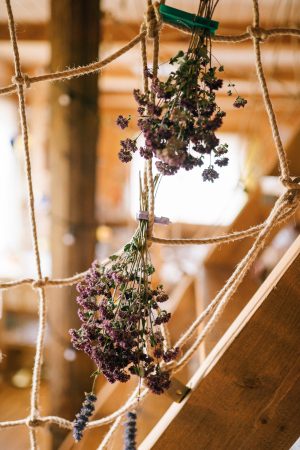 hanging flowers