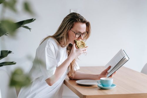 Why you should not stand when you eat