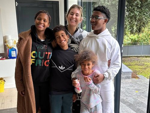 WACH: Kolisi family celebrates a reunion ahead of the Rugby World Cup