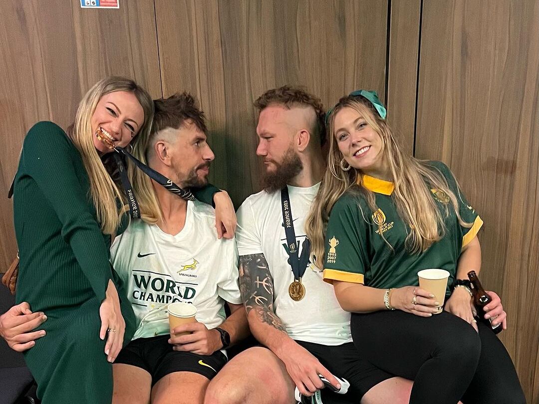 SEE: Anlia Etzebeth shares snippets from night of Springbok’s World Cup win in Paris