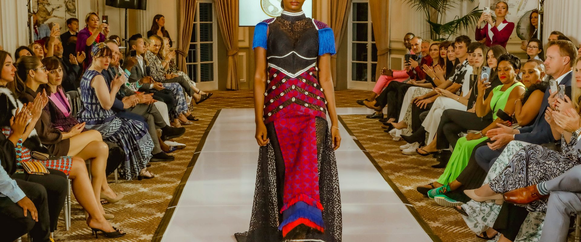 Pan-African Luxury fashion designs launch at Mount Nelson Hotel