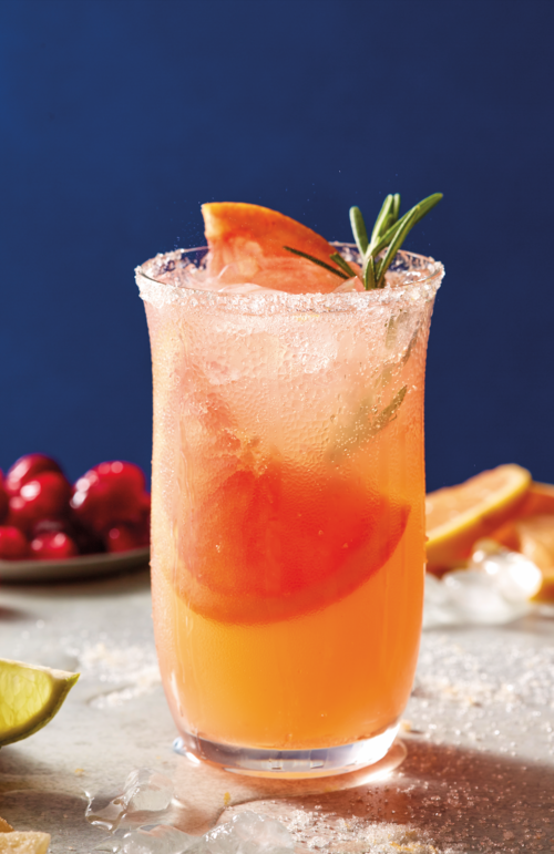 Rosemary paloma cocktail