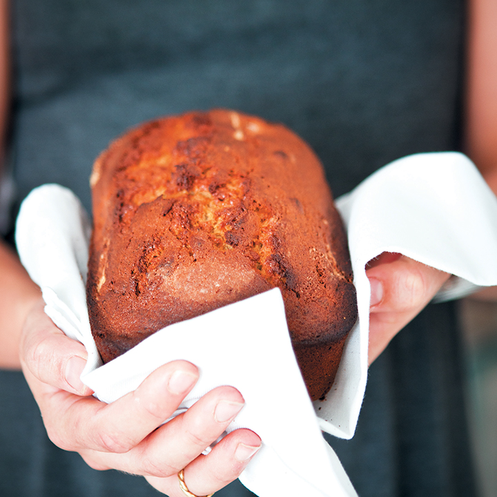 Fluffy banana bread