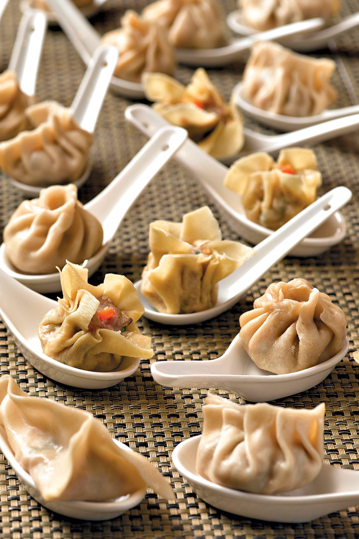 Dim sum with three fillings