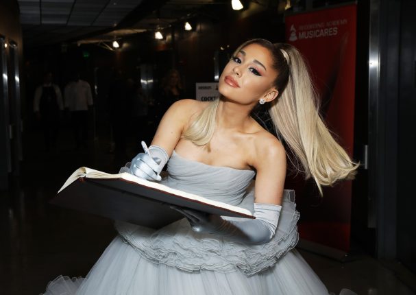 Ariana Grande at the 62nd Annual Grammy Awards