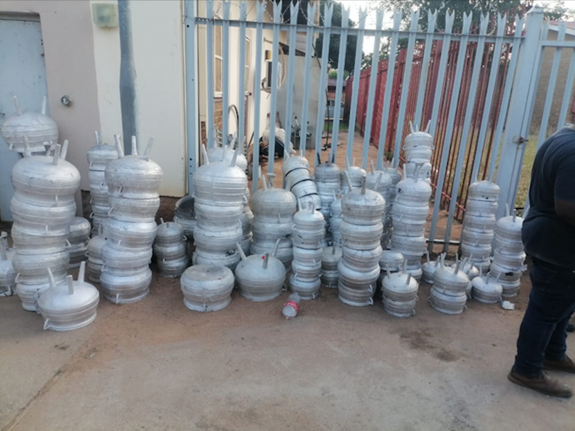 Woman in possession of stolen Eskom cables used to make pots has been released on bail
