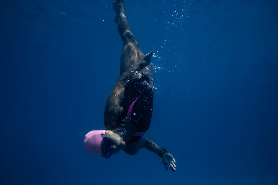 South African ice swimmer breaks three Guinness World Records in two days