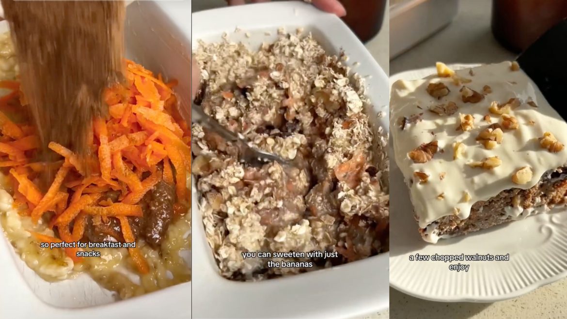 TRY: Carrot cake baked oats