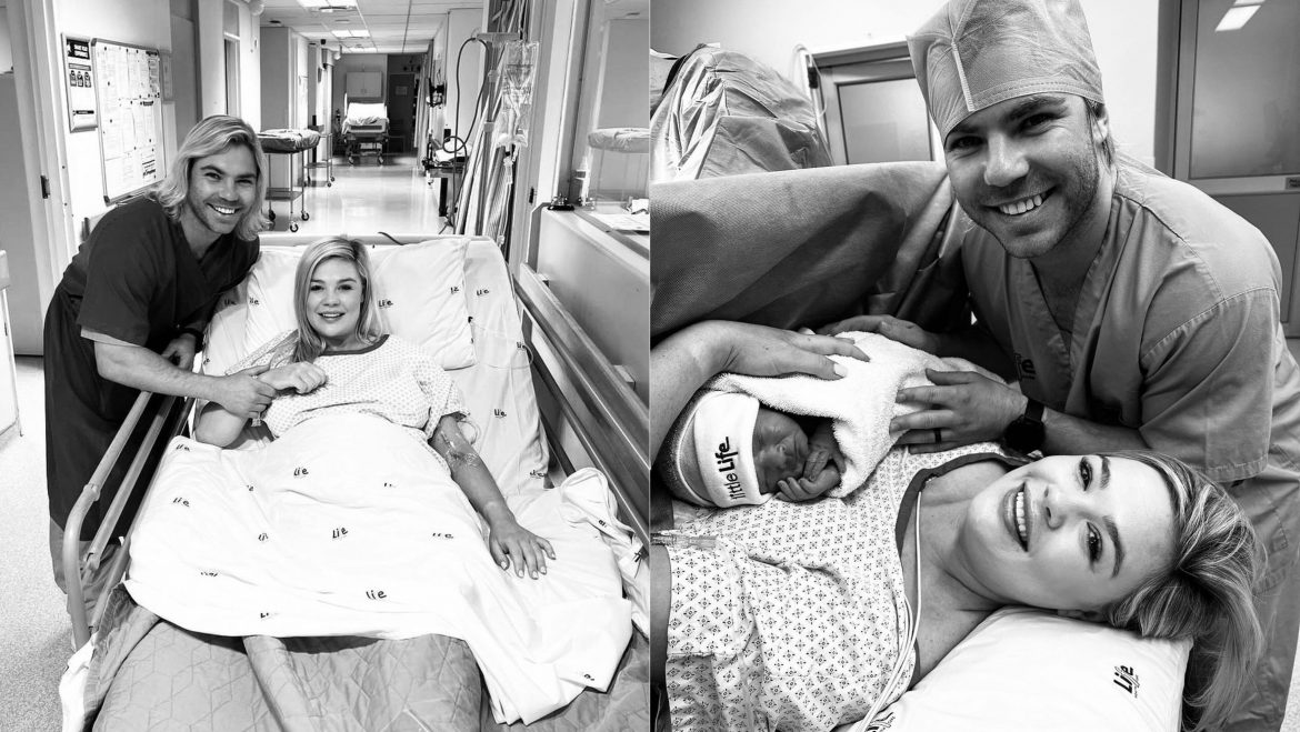 Faf and Mine De Klerk are officially parents!