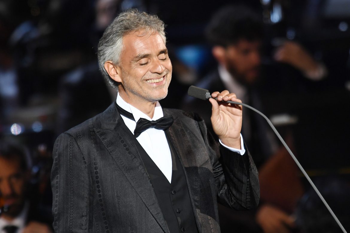 Andrea Bocelli will return to South Africa for three live performances