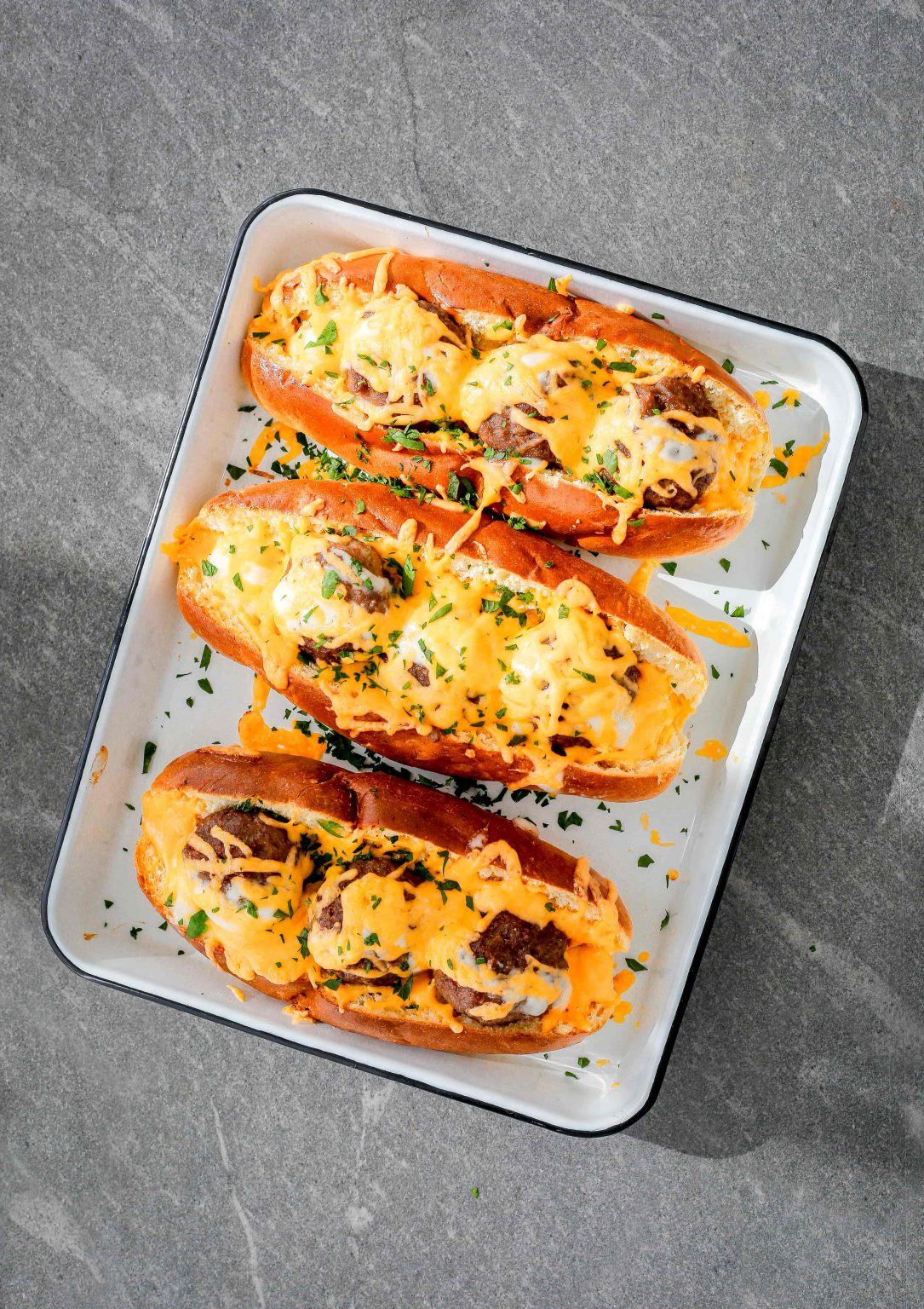 4-ingredient meatball subs