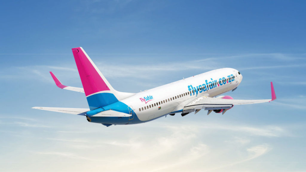 Take to the skies on a tight budget as FlySafair offers R10 tickets