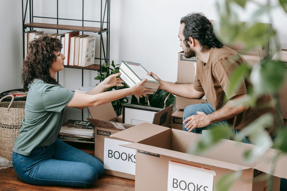 How to pack your books when moving