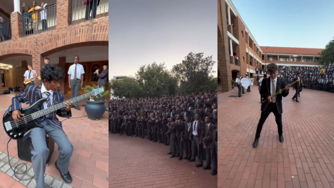 Joburg boys school goes viral for war cry: ‘We’re the black and the golden’