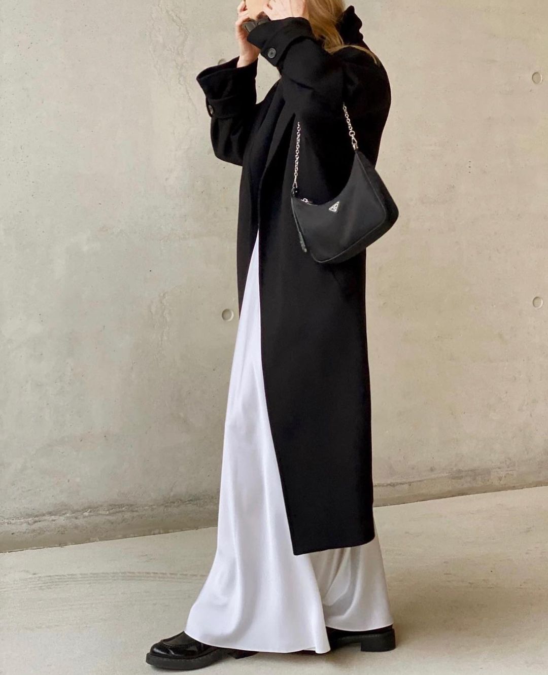 How to style your slip dress in winter