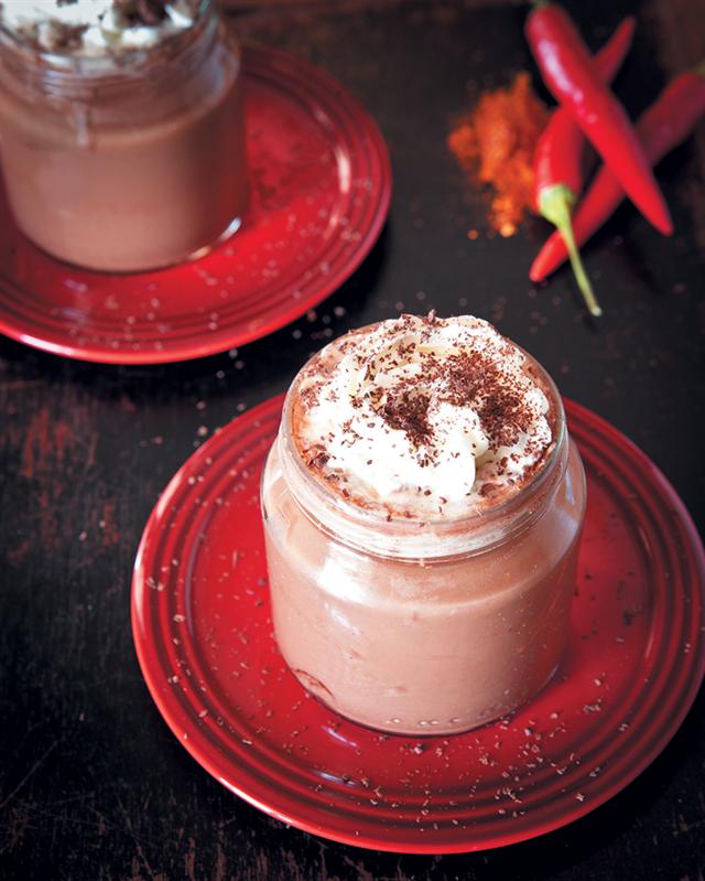 Spiced hot chocolate