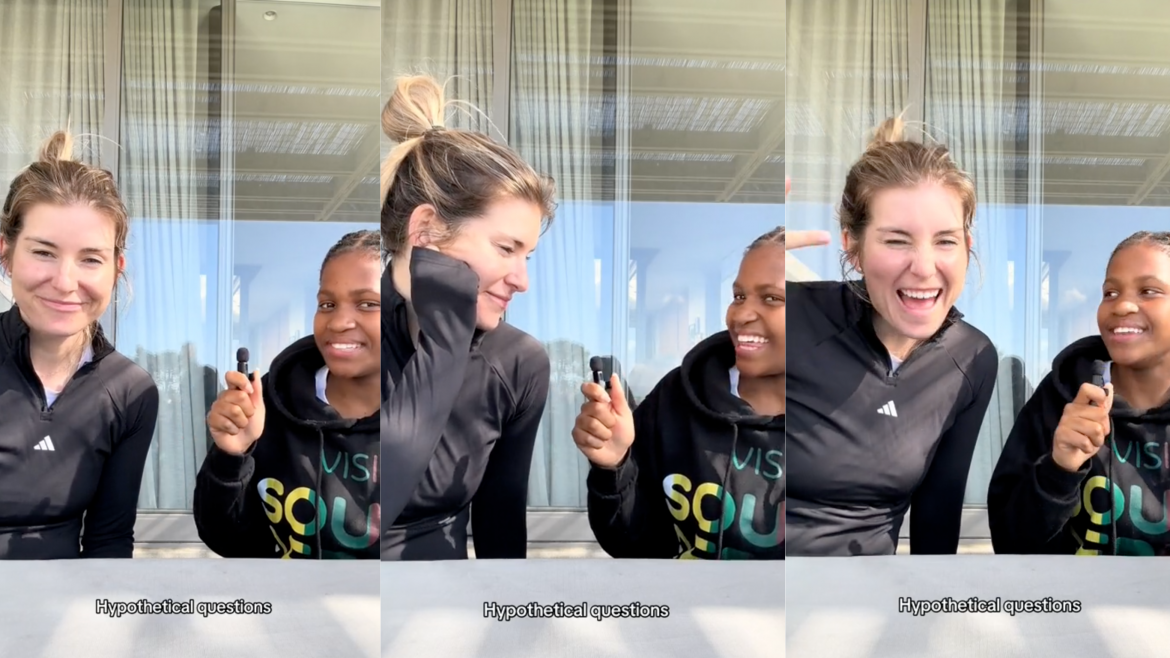Rachel Kolisi earns badge as ‘cool parent’ from SA netizens after TikTok challenge