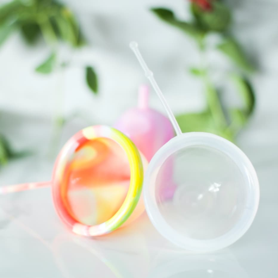 What is a menstrual disc and how does it differ from a cup?