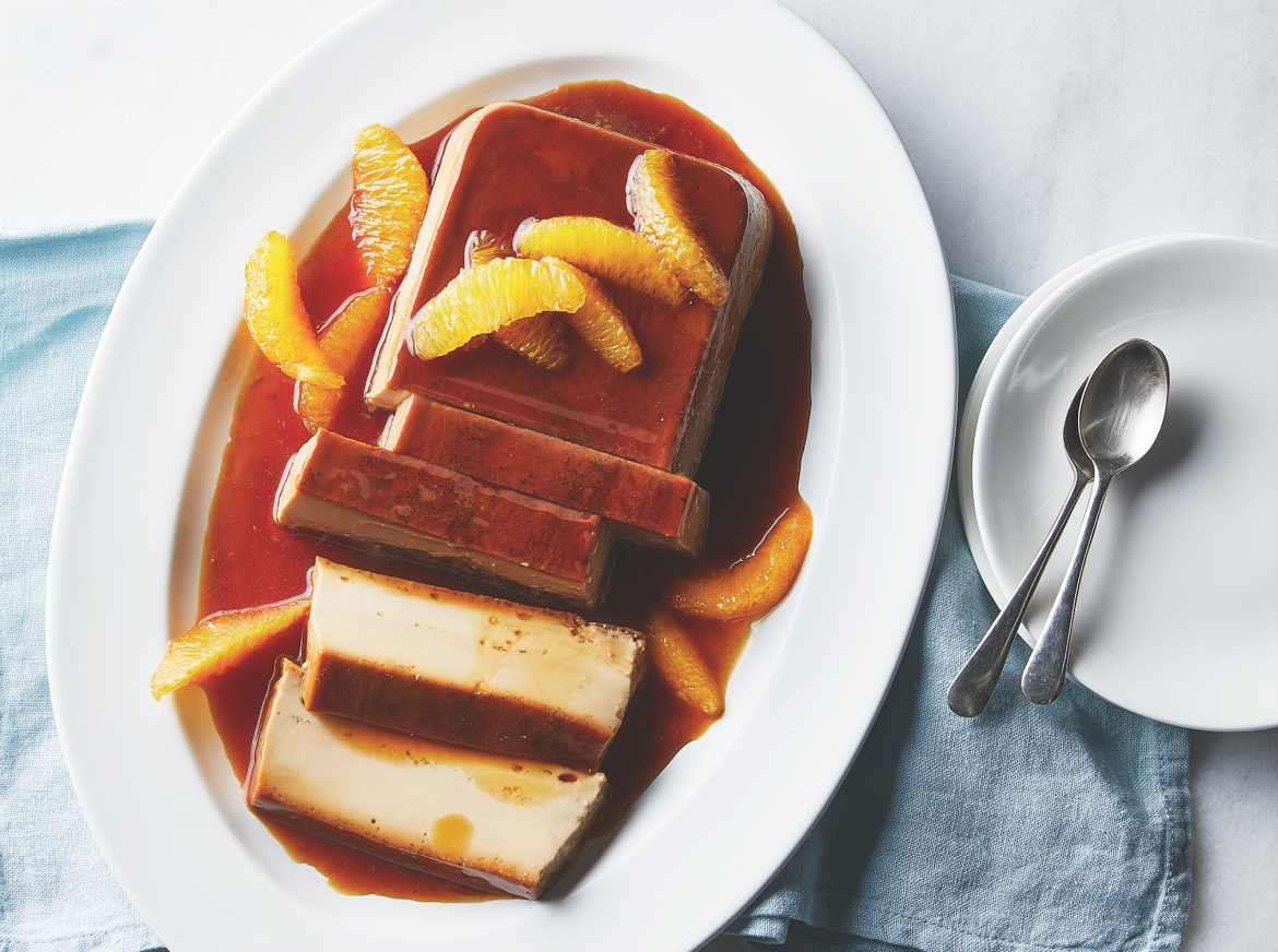Coffee crème caramel