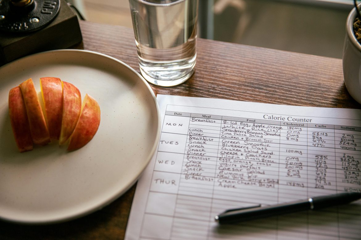 What is a calorie deficit: tracking your food intake in a healthy way
