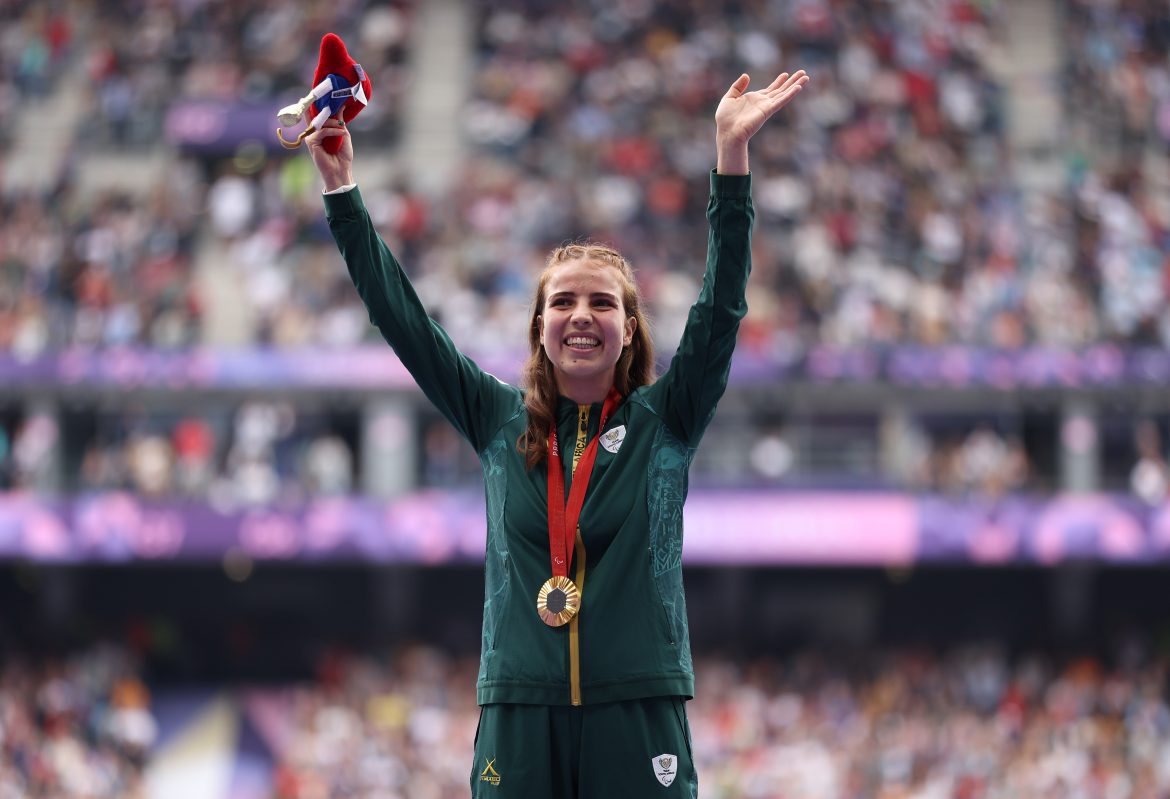 Simone Kruger wins Team SA’s second gold medal at Paris Paralympics