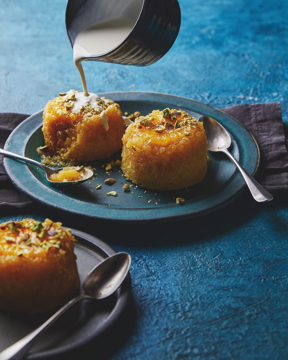 Steamed citrus sponges