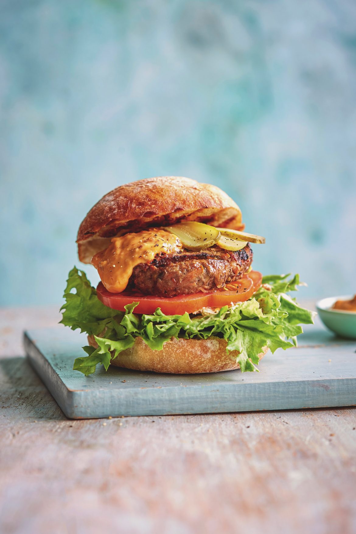 The half-and-half burger