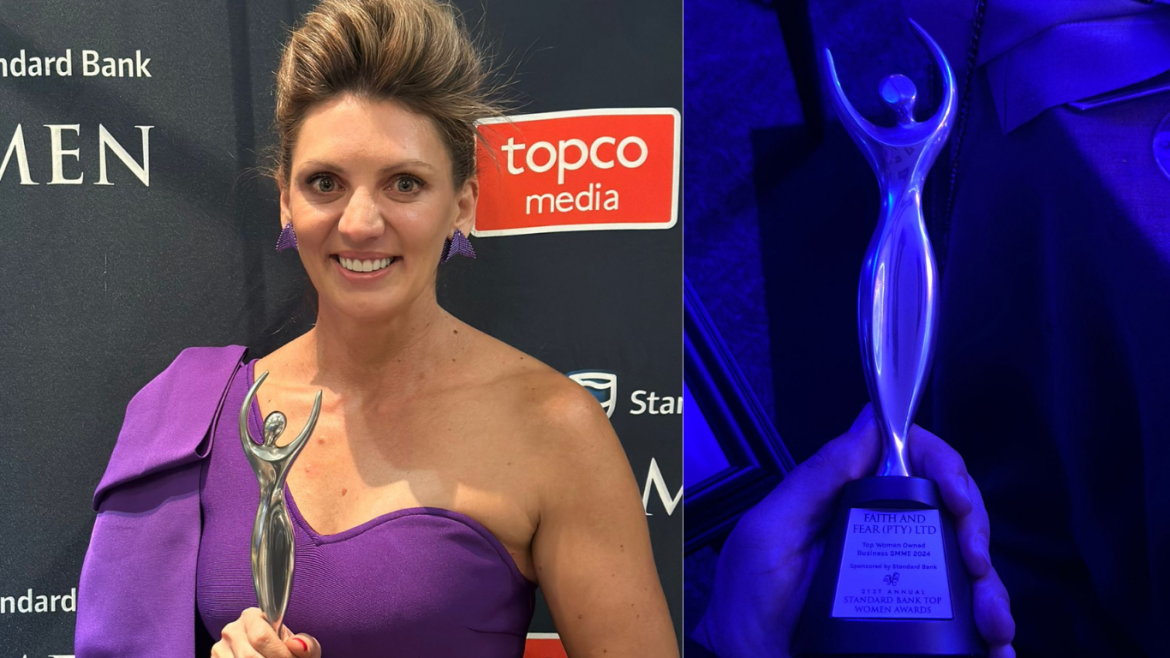 Faith & Fear scoops Standard Bank Top Women in Business Award