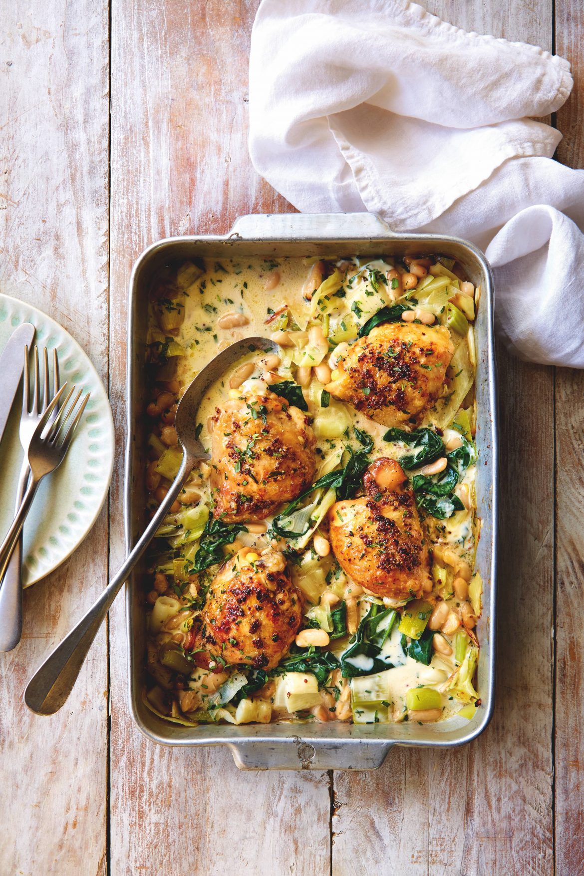 Creamy tarragon chicken