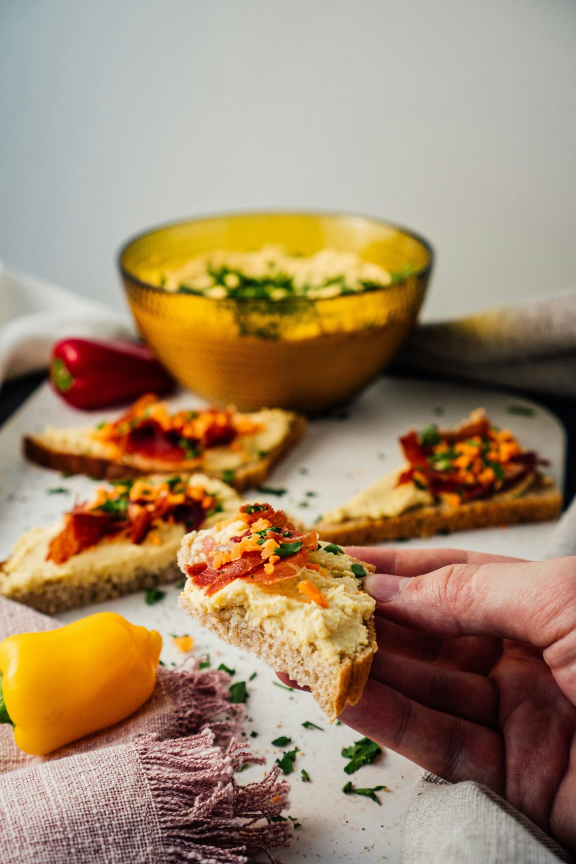 Easy & delicious dips to pair with fresh bread
