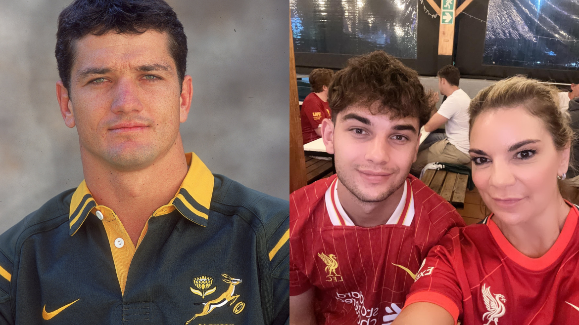 Amor Vittone and Joost van der Westhuizen’s son Jordan celebrates 21st birthday milestone