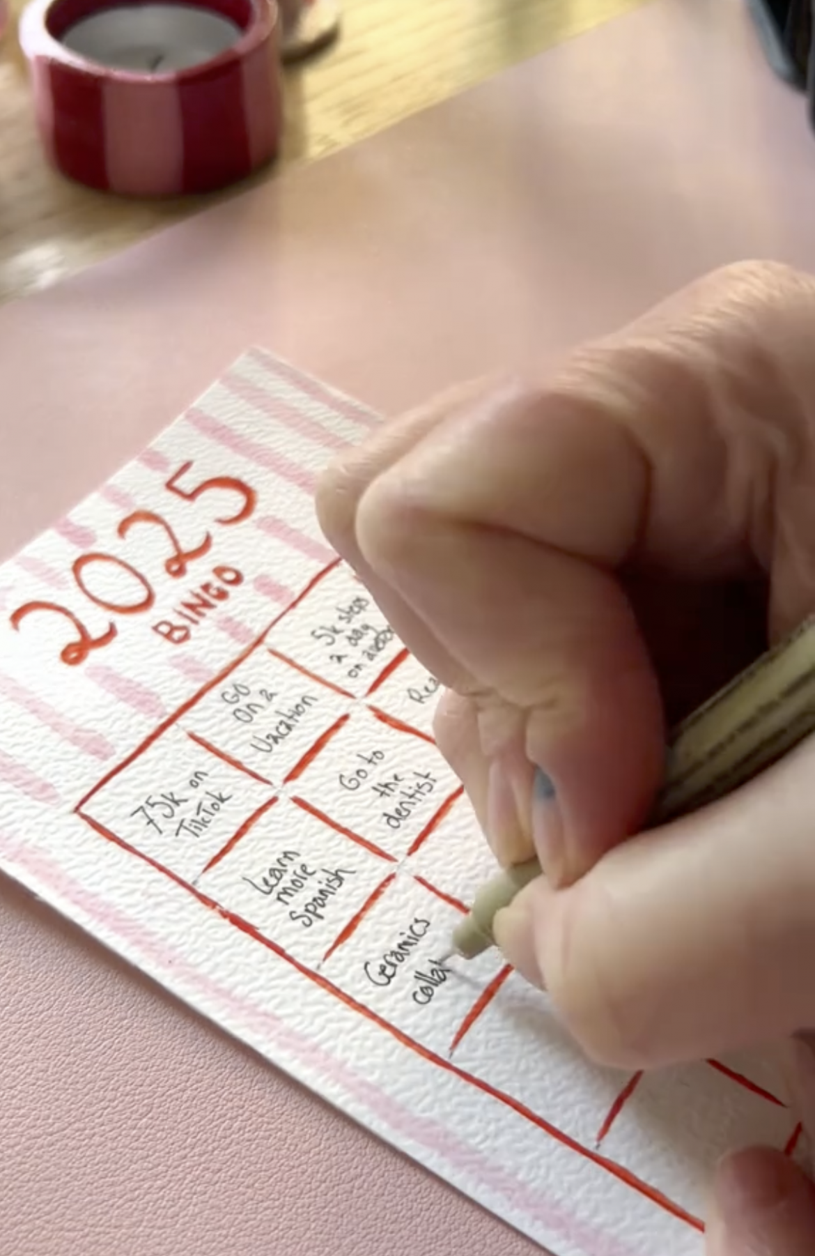 Bingo card vision boards: The TikTok trend transforming goal-setting for 2025