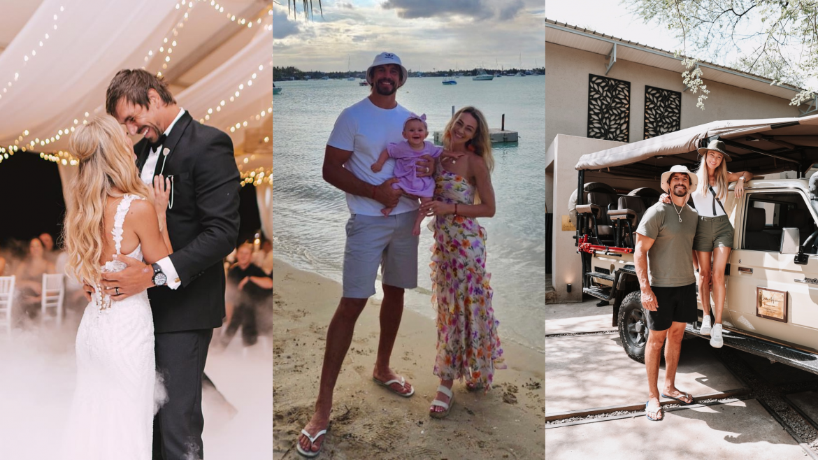 Eben Etzebeth and Anlia celebrate their two year anniversary