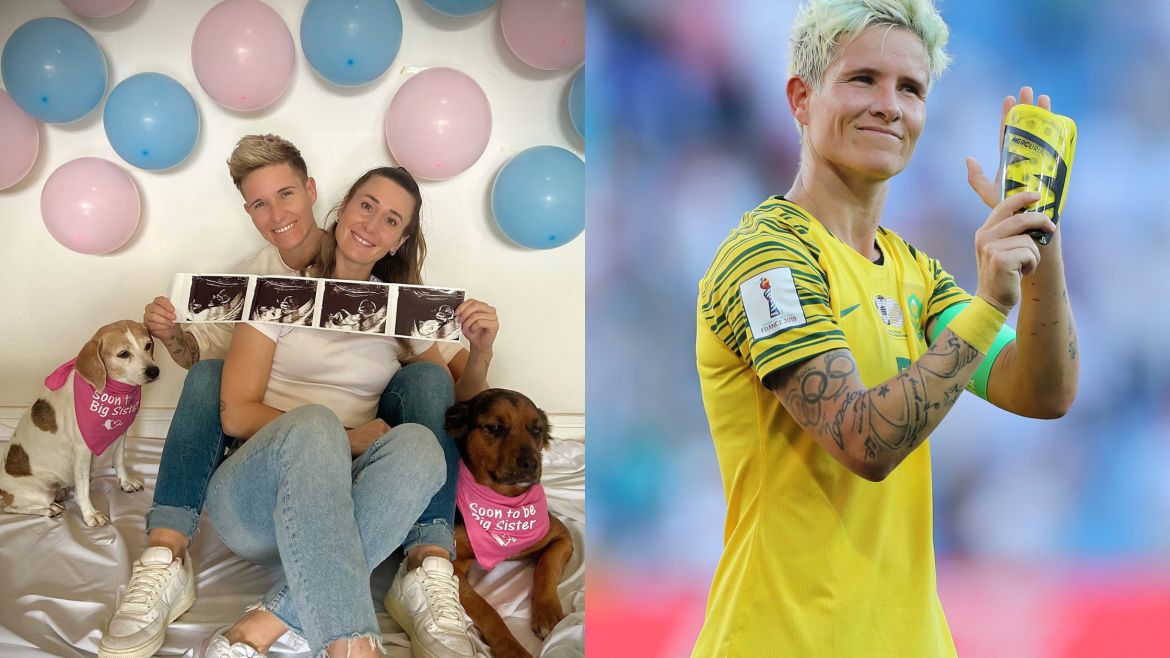 Janine van Wyk is embracing motherhood