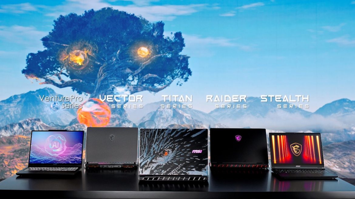 MSI Unveils RTX 50 Series Laptops Inspired by Norse Mythology at MSIology