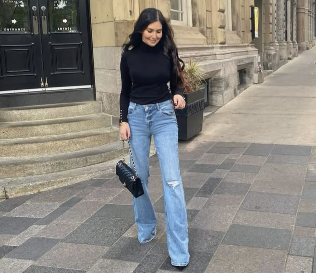 Bootleg jeans are back, here’s how to style them in 2025