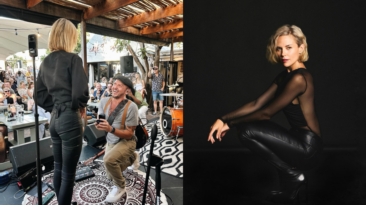 Tanya van Graan and Ard Matthews are engaged