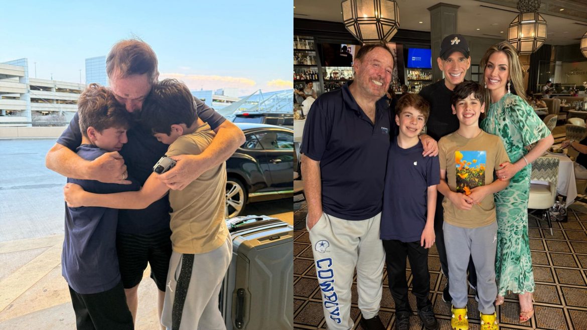 Darren Scott cherishes emotional reunion with his children amid cancer battle
