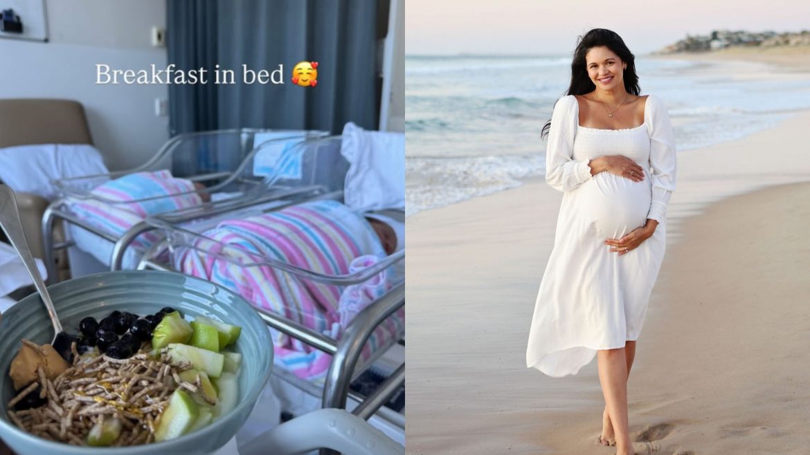 They have arrived! Zoë Brown has given birth to her twins