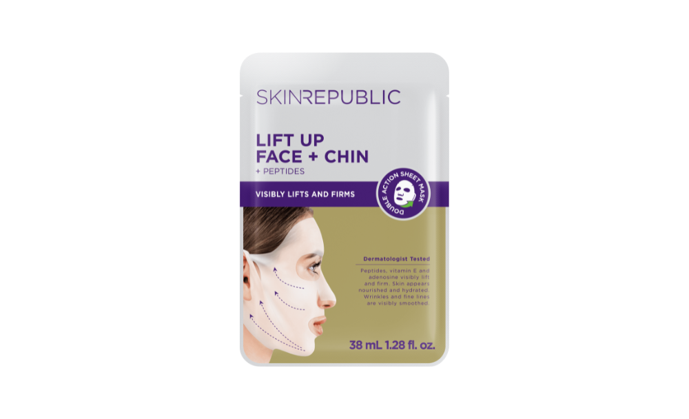 Skin Republic Lift Up Face + Chin Sheet Mask