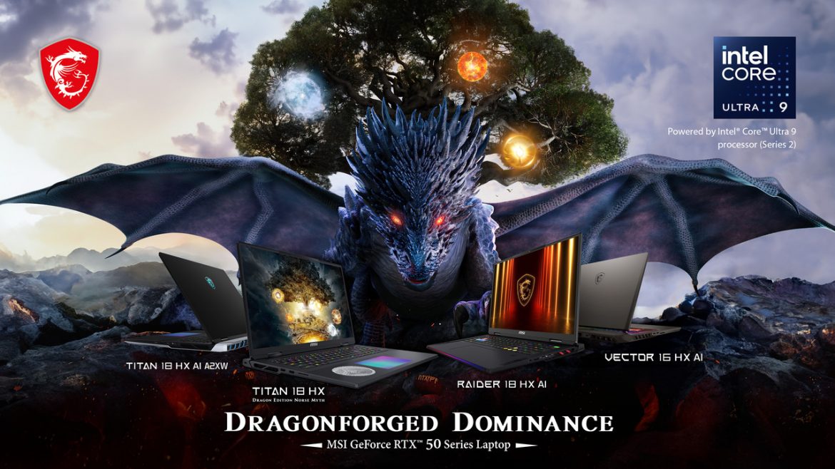 Up to R20,000 off, Pre-order MSI GeForce RTX 50 Series Laptops Now for Exclusive Deals!
