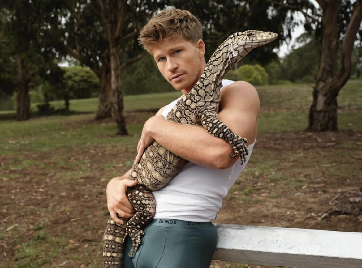 ‘No! I had a thing for your dad’: Fans react to Robert Irwin’s underwear shoot