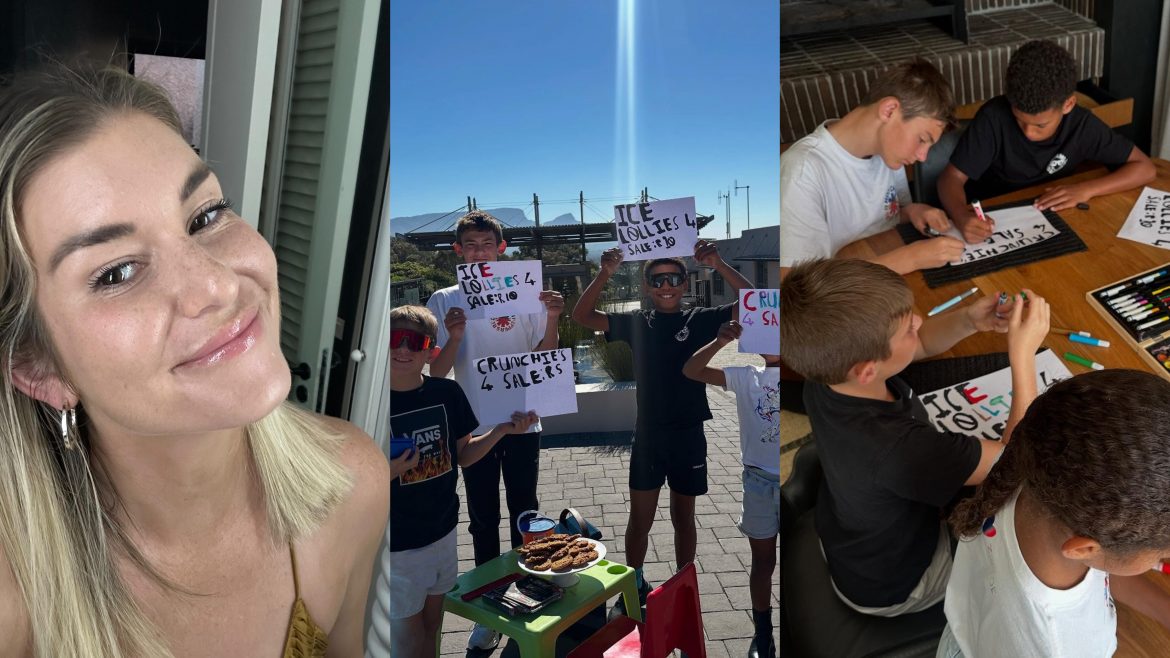 The Kolisi kids launch their own business — and Rachel couldn’t be prouder