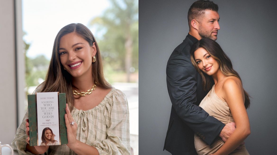 Demi-Leigh Tebow shares her third book as she prepares for motherhood