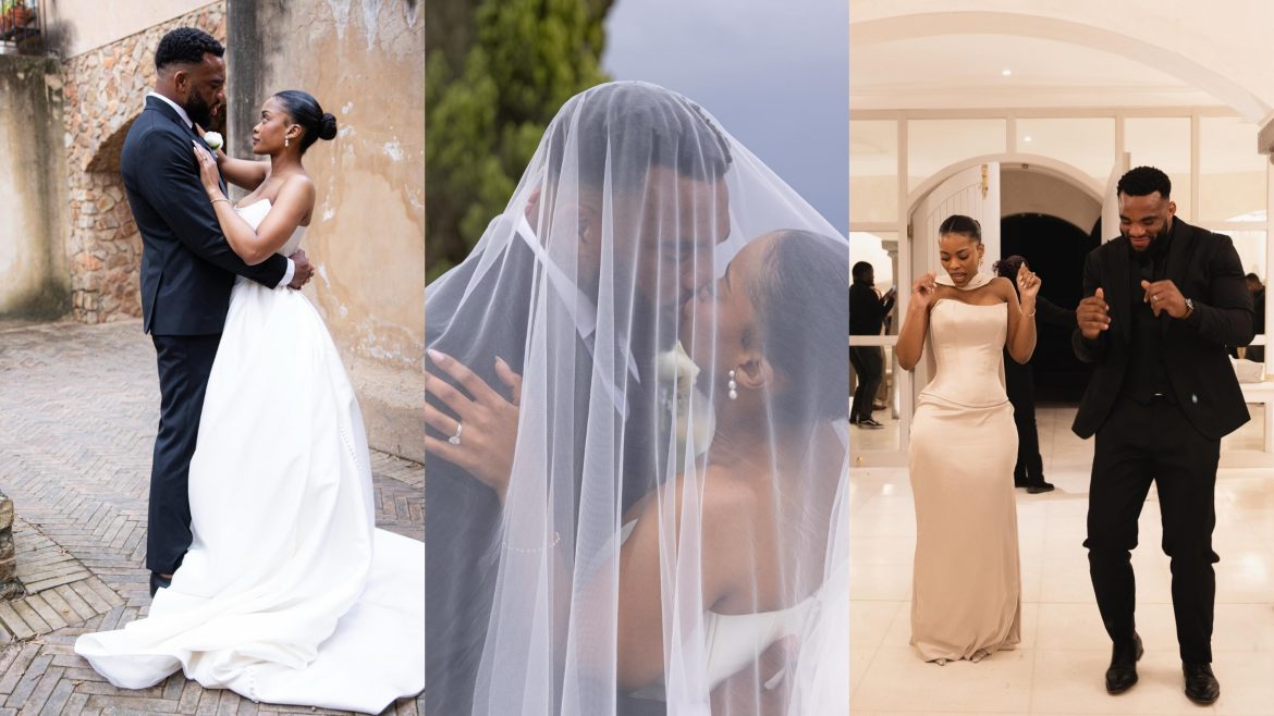 Rugby star Vincent Tshituka marries longtime partner Katlego Monare in elegant ceremony