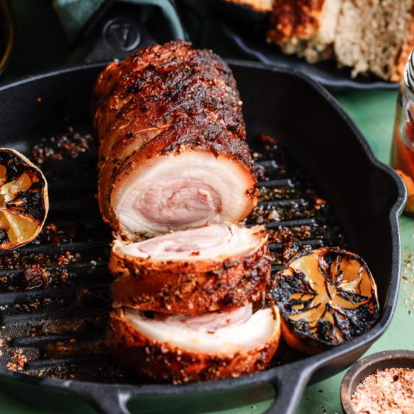 Crispy Harissa Pork Belly 8 Large