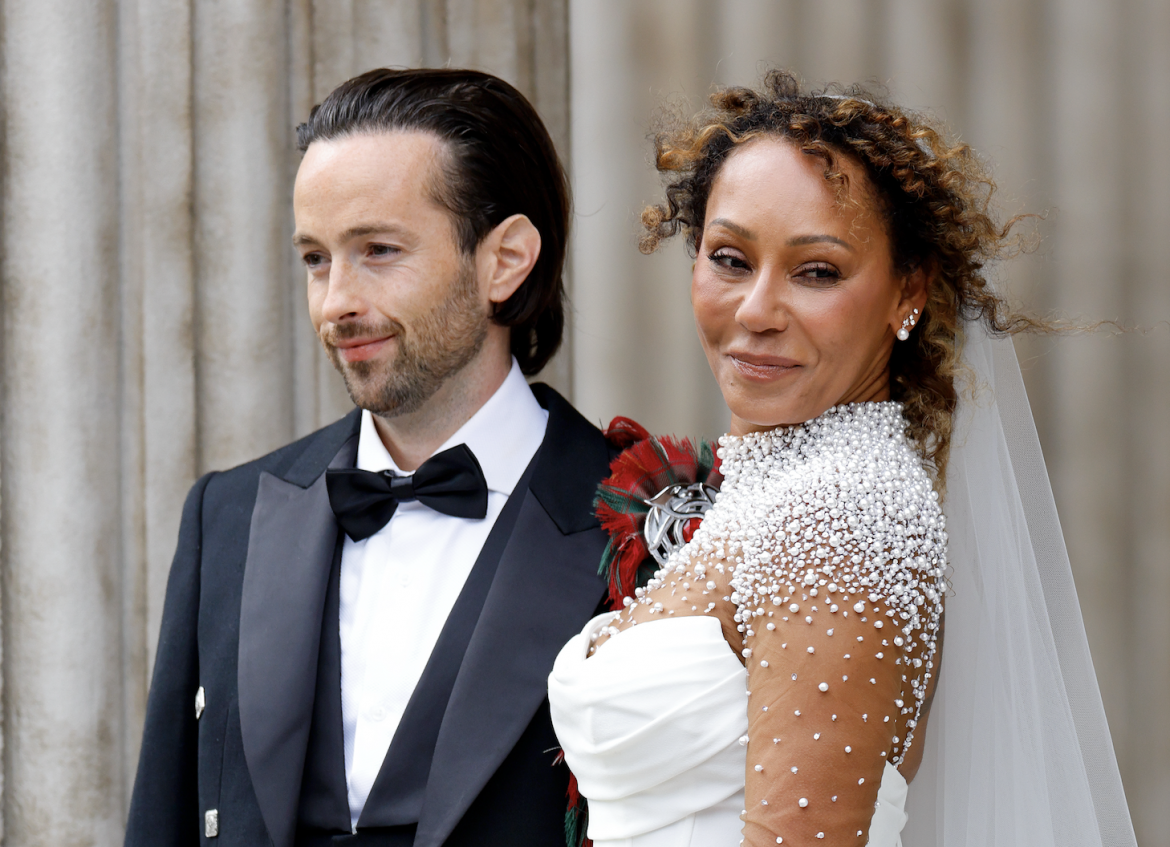 Spice Girl Mel B ties the knot with a fairytale wedding at 50