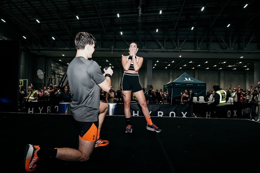 She said yes! Cape Town HYROX sees its first proposal