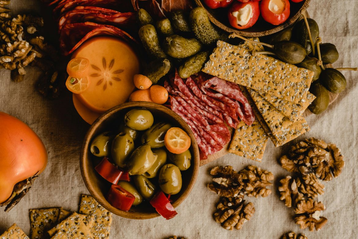 The art of putting together a winter grazing table